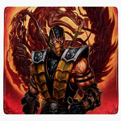 ماوس پد آی تمر مدل مورتال کامبت کد 244