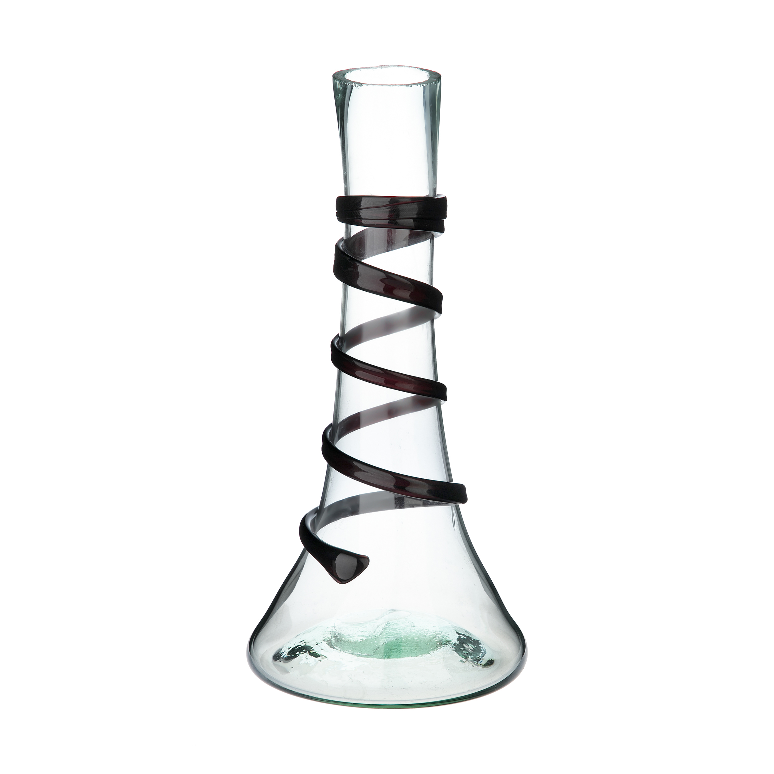 گلدان شیشه ای مدل پیچ