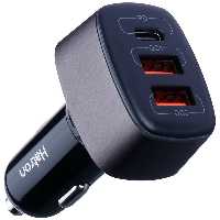 شارژر فندکی فست شارژ Hatron HCC3210PQ QC30 PD 3A 20W