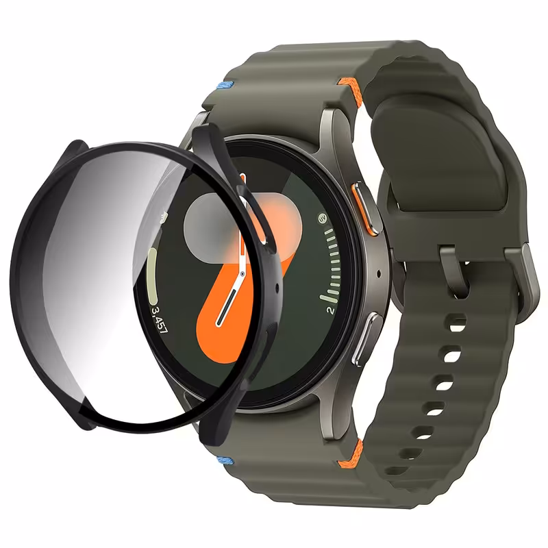 کاور گوف مدل Protector-GL مناسب برای ساعت هوشمند سامسونگ Galaxy Watch 7 44mm به همراه محافظ صفحه نمایش | کالا برتری