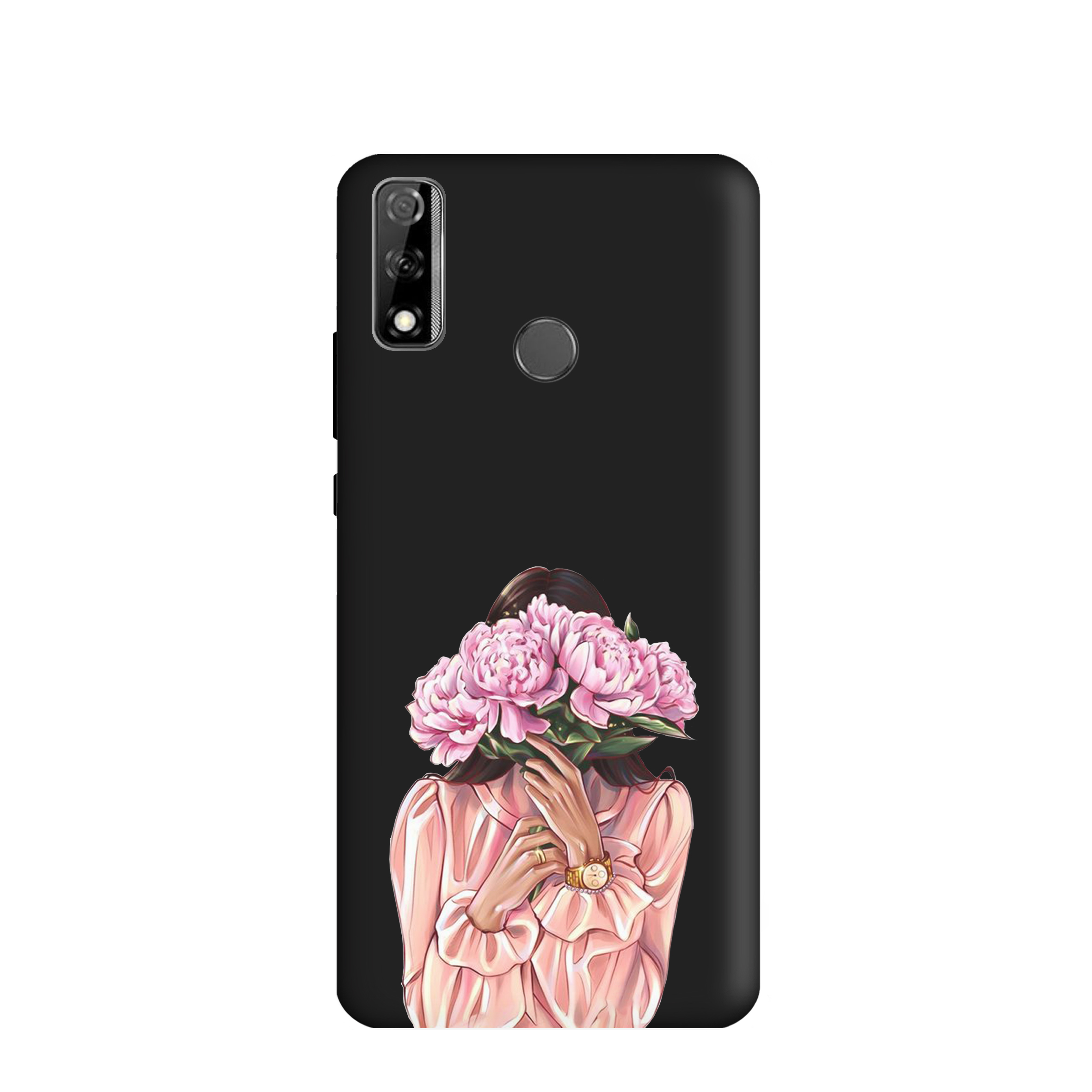 کاور طرح دخترانه گل کد u3352 مناسب برای گوشی موبایل  هوآوی Y8s 2020