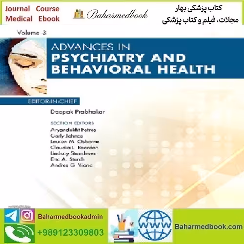 Advances in Psychiatry and Behavioral Health Volume 3 to 1 202