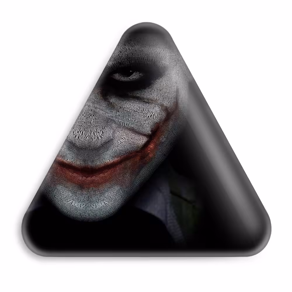 پیکسل خندالو طرح جوکر مدل مثلثی کد 1559