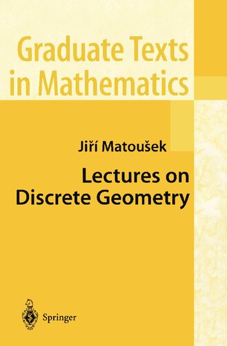 خرید و دانلود نسخه کامل کتاب Lectures on Discrete Geometry