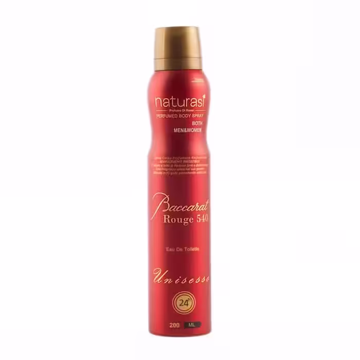 اسپری خوشبو کننده بدن زنانه ناتوراسی Baccarat Rouge 540