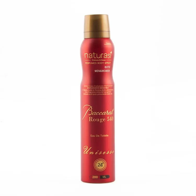 اسپری خوشبو کننده بدن زنانه ناتوراسی Baccarat Rouge 540