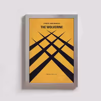 تابلو مدل wolverine | دنیای قاب