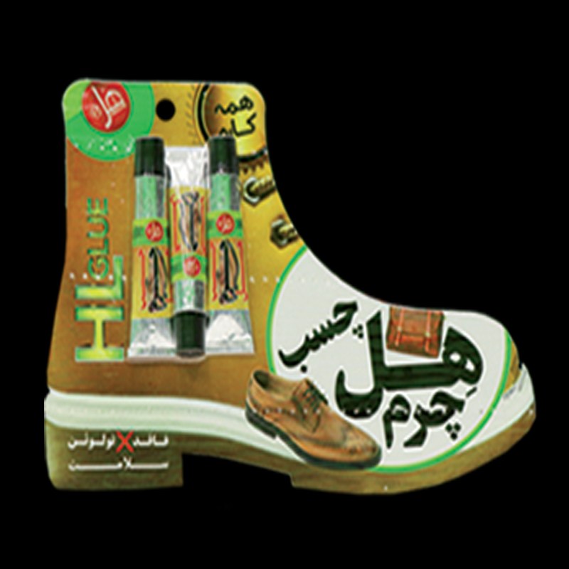 چسب چرم 30 گرمی هل