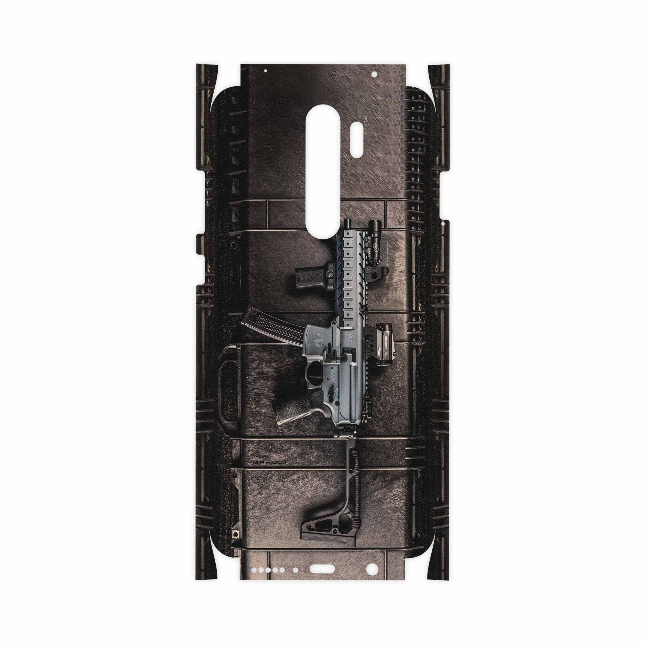 برچسب پوششی ماهوت مدل Gun-FullSkin مناسب برای گوشی موبایل شیائومی Redmi Note 8 Pro