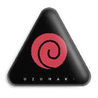 پیکسل خندالو طرح خاندان اوزوماکی انیمه ناروتو مدل مثلثی کد 11275