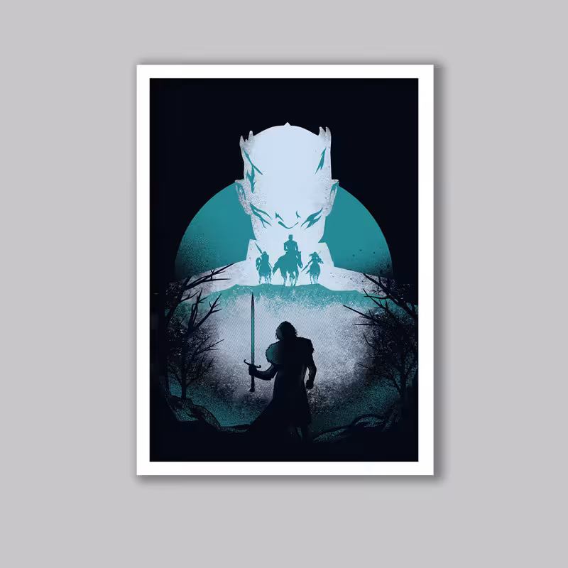 تابلو مدل سریال بازی تاج و تخت Game of thrones کد LA-G10258 | دنیای قاب