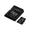 کارت حافظه microSDXC کینگستون مدل CANVAS کلاس 10 استاندارد UHS-I U3 سرعت 100MBps ظرفیت 256 گیگابایت همراه با آداپتور SD