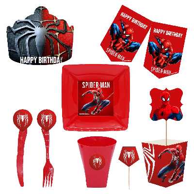  مجموعه 72 عددی تم تولد طرح مرد عنکبوتی