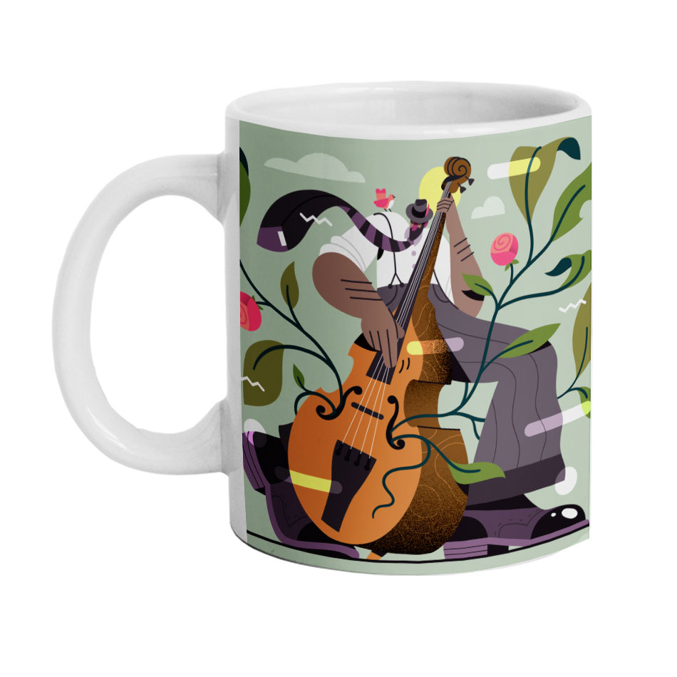 ماگ دارلی طرح موسیقی مدل MG2603