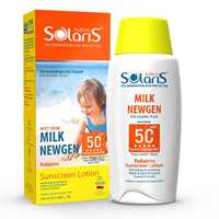 لوسیون ضدآفتاب کودک مدل میلک نیوژن  SPF 50  آردن سولاریس حجم 100 میلی لیتر