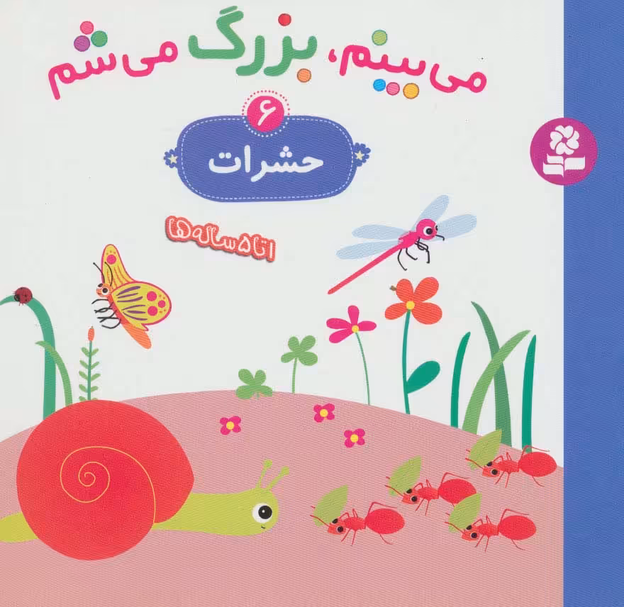 می بینم،بزرگ می شم 6 (حشرات)،(گلاسه) - ناشربوک | خرید آنلاین کتاب