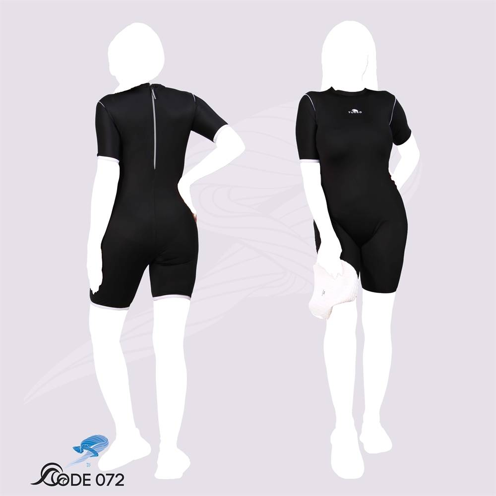 مایو زنانه آستین دار پادار turbo کد 3448