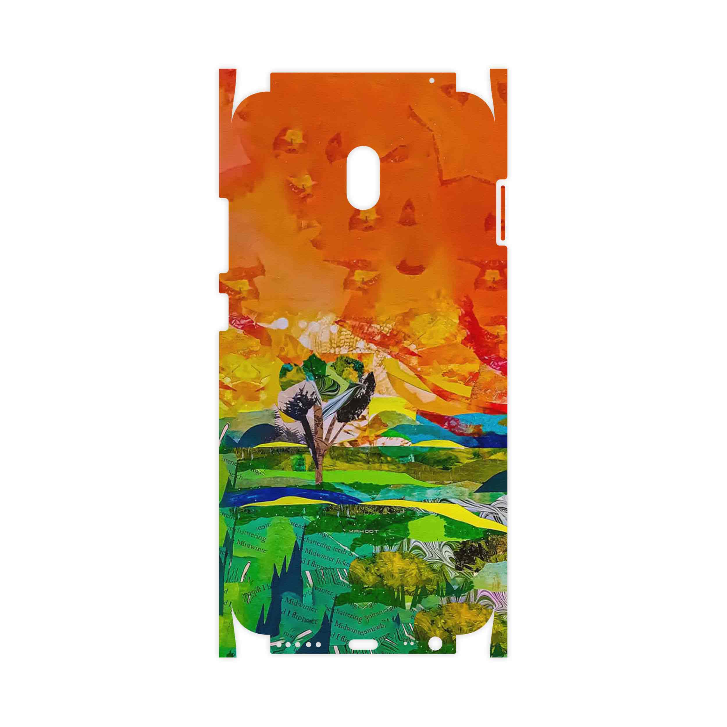 برچسب پوششی ماهوت مدل Collage of Painting-FullSkin مناسب برای گوشی موبایل شیائومی Redmi 8A