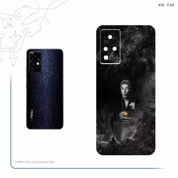 برچسب پوششی ماهوت مدل Al Pacino مناسب برای گوشی موبایل اینفینیکس Zero X