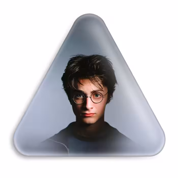 پیکسل خندالو طرح هری پاتر مدل مثلثی کد 2910