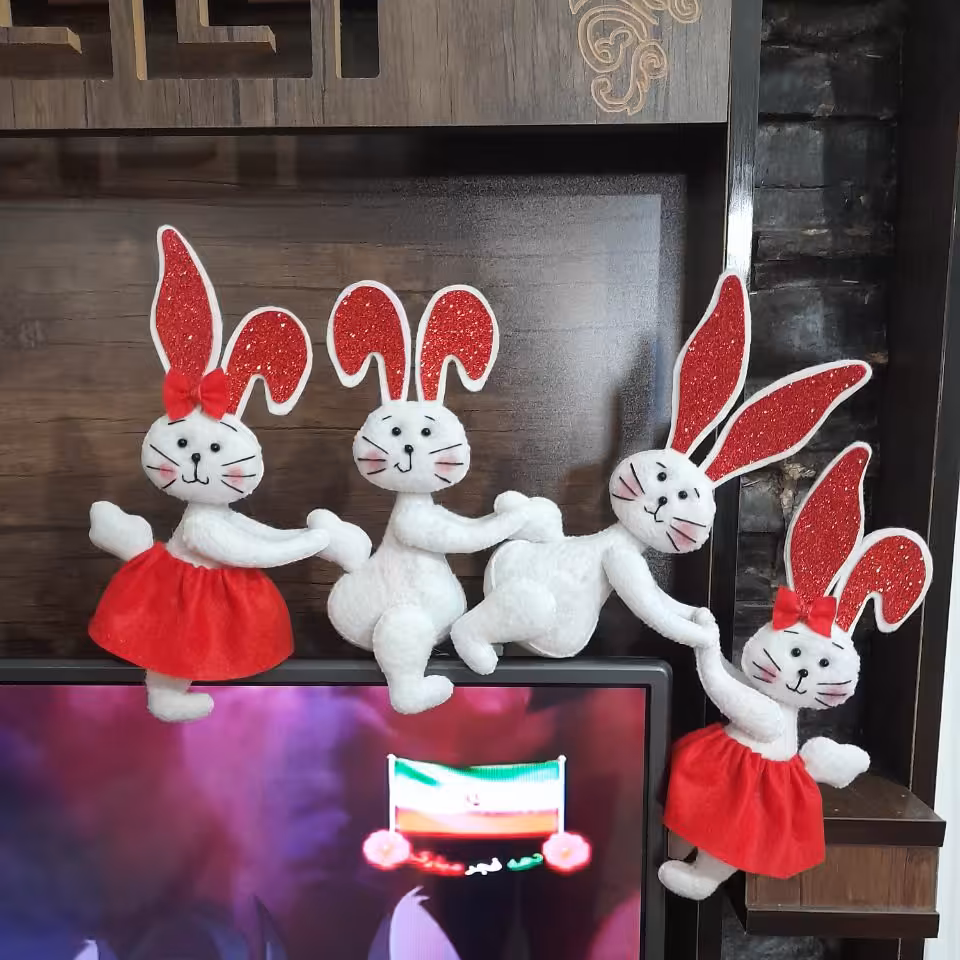 عروسک Tv(دکور تلویزیون)4عددی