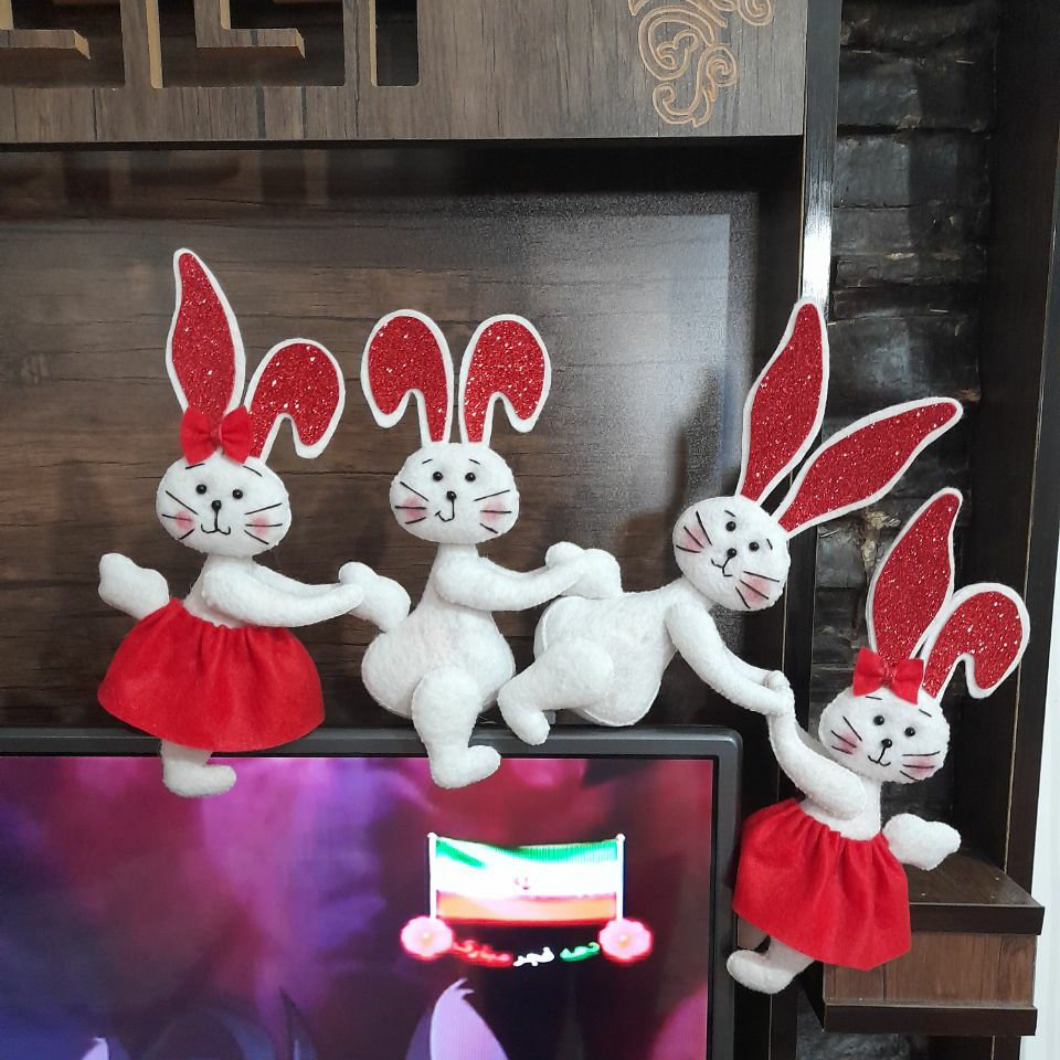 عروسک Tv(دکور تلویزیون)4عددی