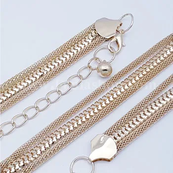 کمربند زنجیری طلایی