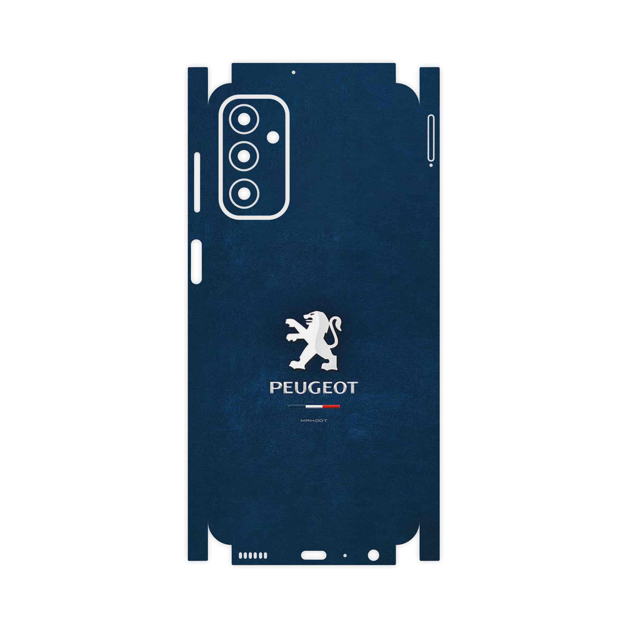 برچسب پوششی ماهوت مدل Peugeot_Logo-FullSkin مناسب برای گوشی موبایل سامسونگ Galaxy M23