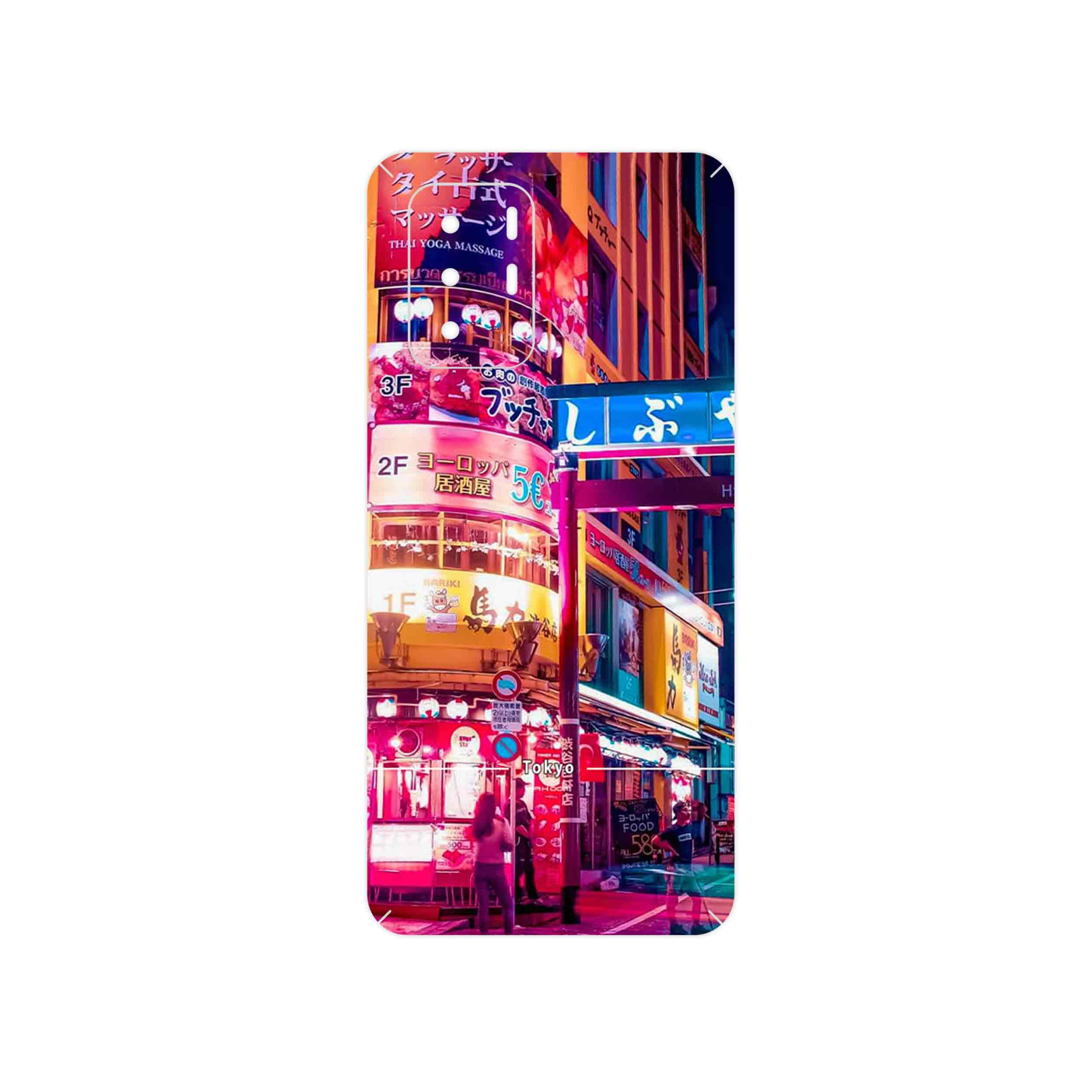 برچسب پوششی ماهوت مدل Tokyo City مناسب برای گوشی موبایل شیائومی Poco X3 GT 5G
