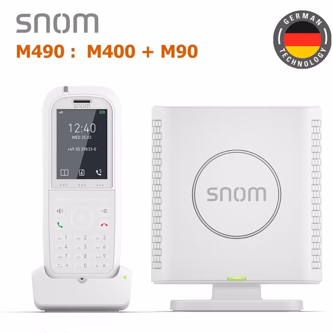 تلفن بیسیم ویپ اسنوم مدل M490