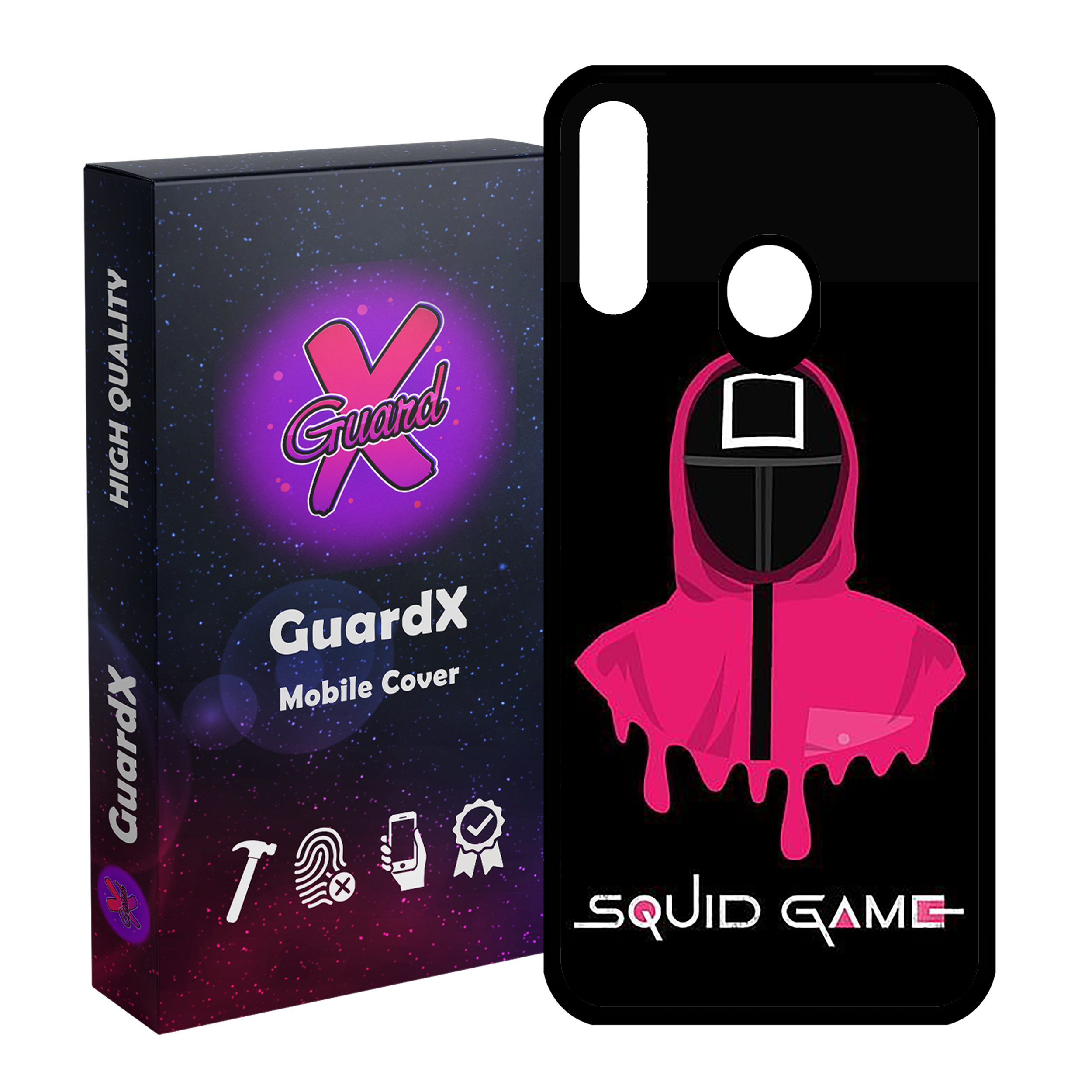 کاور گارد ایکس طرح بازی مرکب مدل Glass10404 مناسب برای گوشی موبایل سامسونگ Galaxy A20s