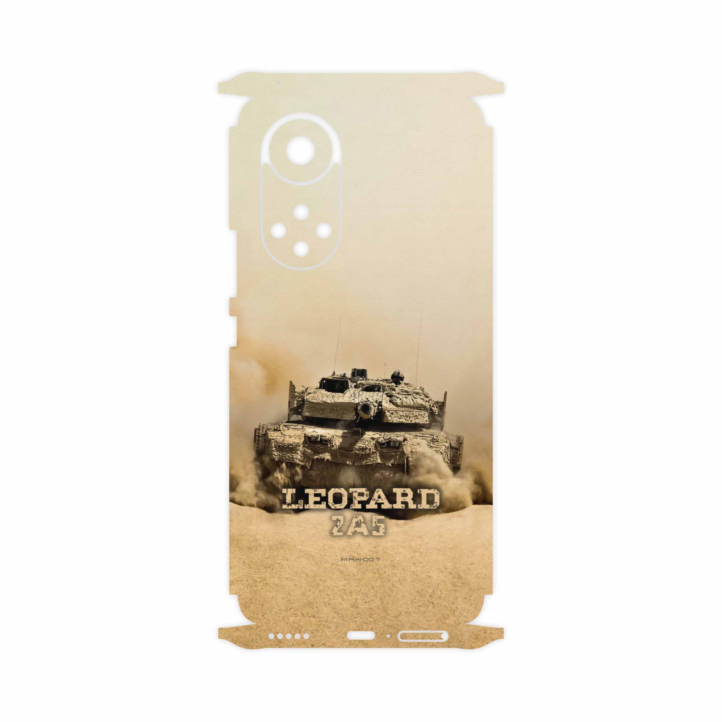 برچسب پوششی ماهوت مدل Leopard-2A5-tank-FullSkin مناسب برای گوشی موبایل هوآوی Nova 9