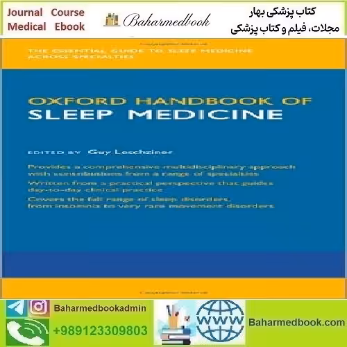 Oxford Handbook of Sleep Medicine 2022 TRUE PDF price 1€ - کتاب پزشکی بهار