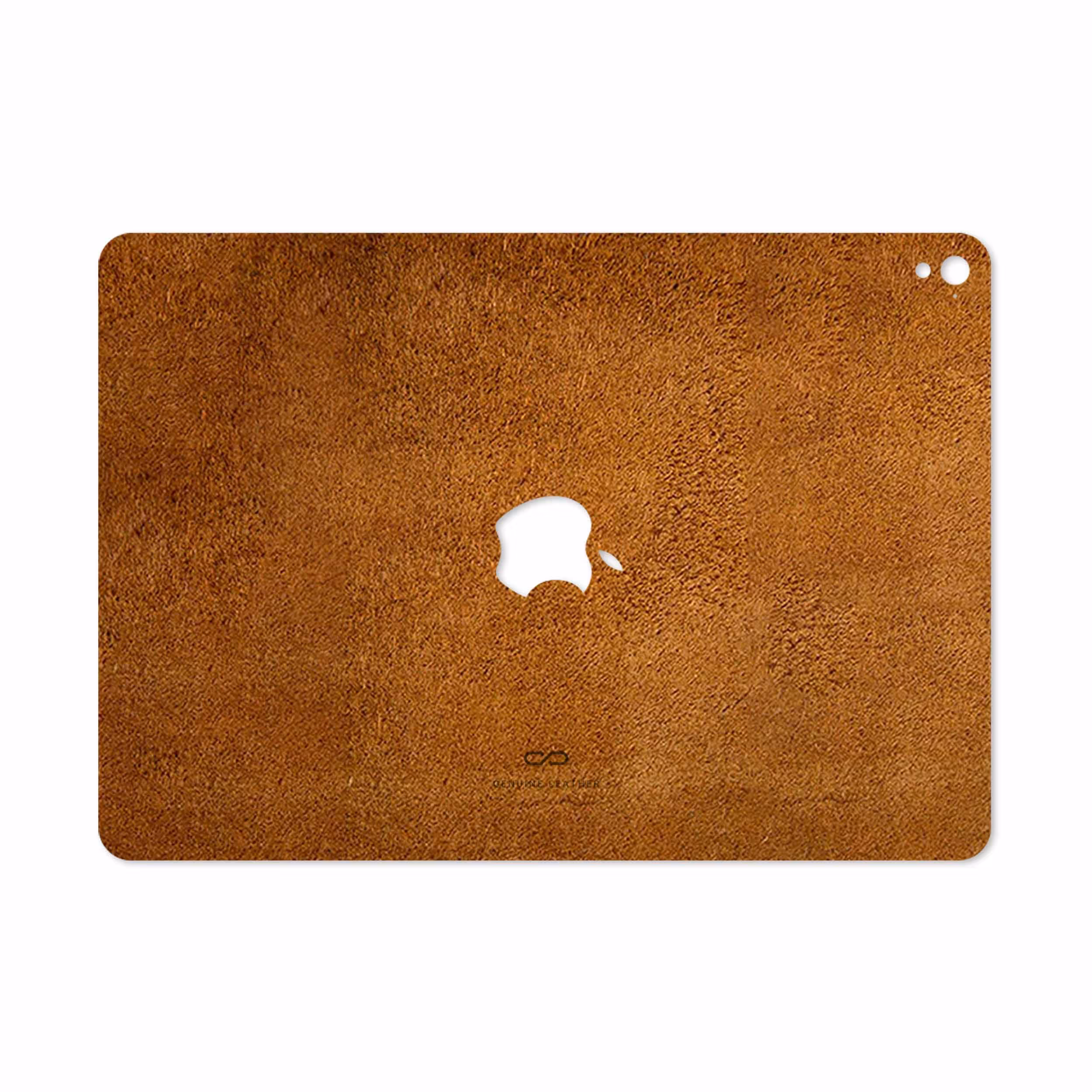 برچسب پوششی ماهوت مدل Brown-Chamois-Leather مناسب برای تبلت اپل iPad Pro 9.7 2016 A1674