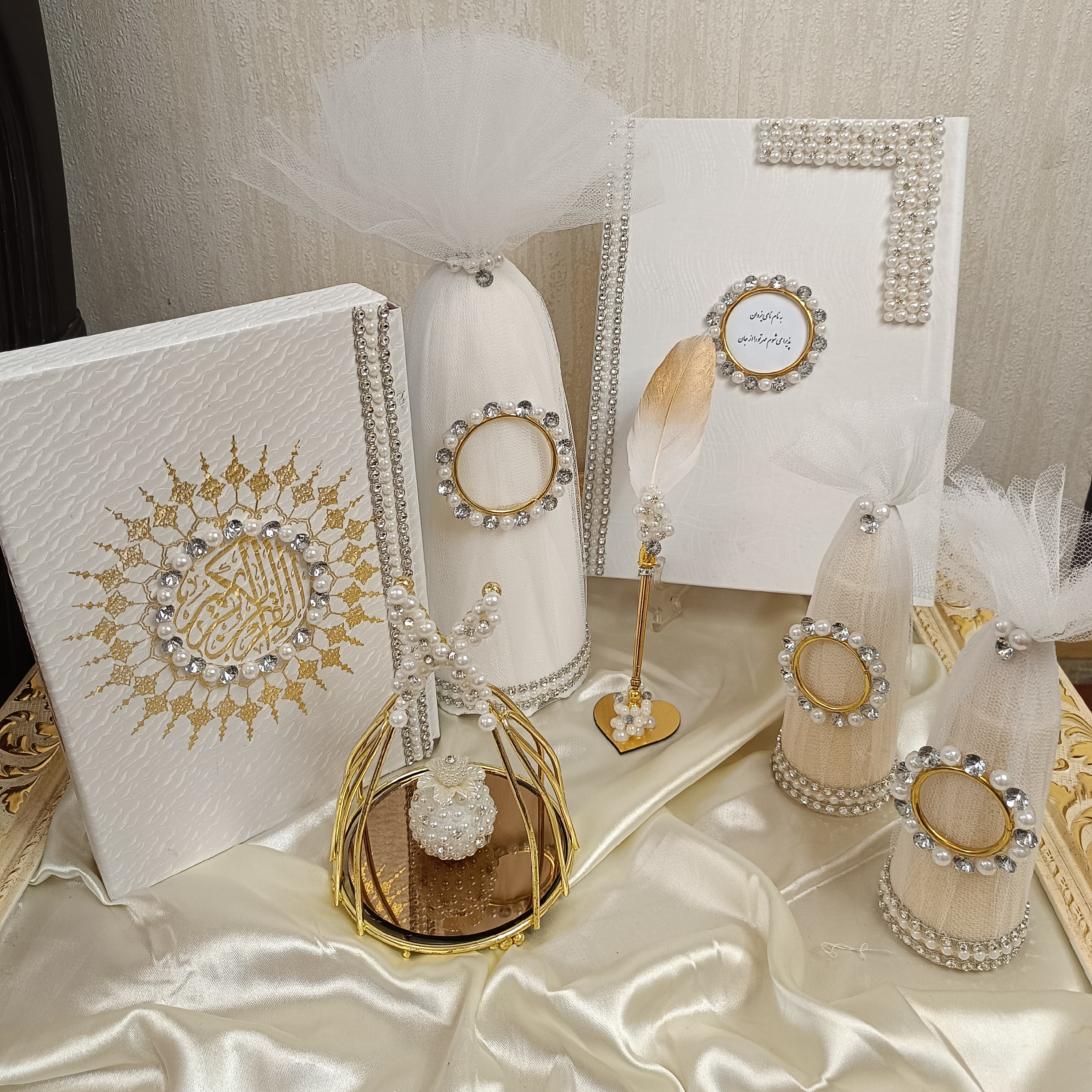 ست بله برون سفارشی6 تیکه  