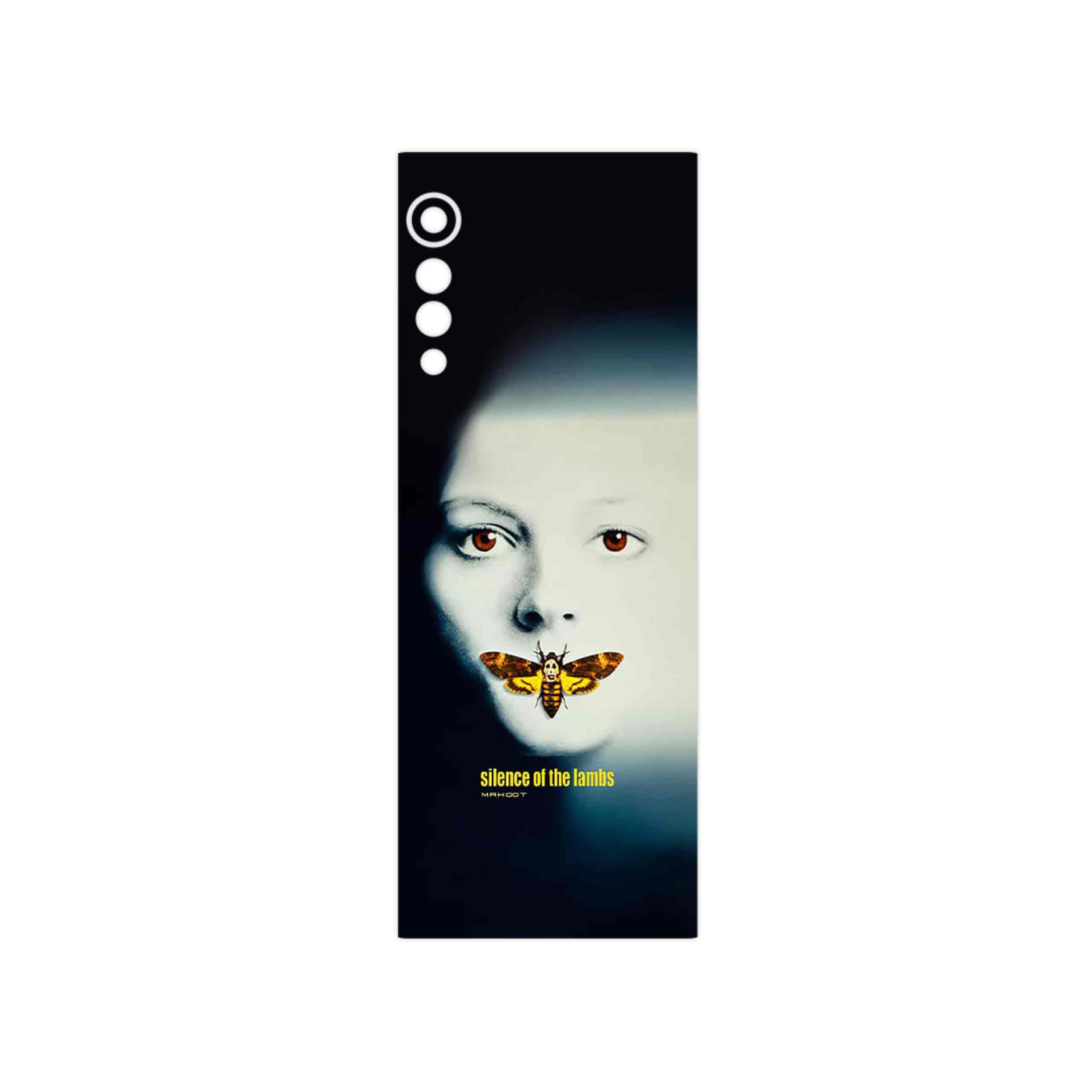 برچسب پوششی ماهوت مدل Silence of the Lambs مناسب برای گوشی موبایل ال جی Velvet 5G