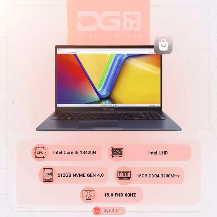 لپ تاپ ایسوس مدل Vivobook 15 A1502VA