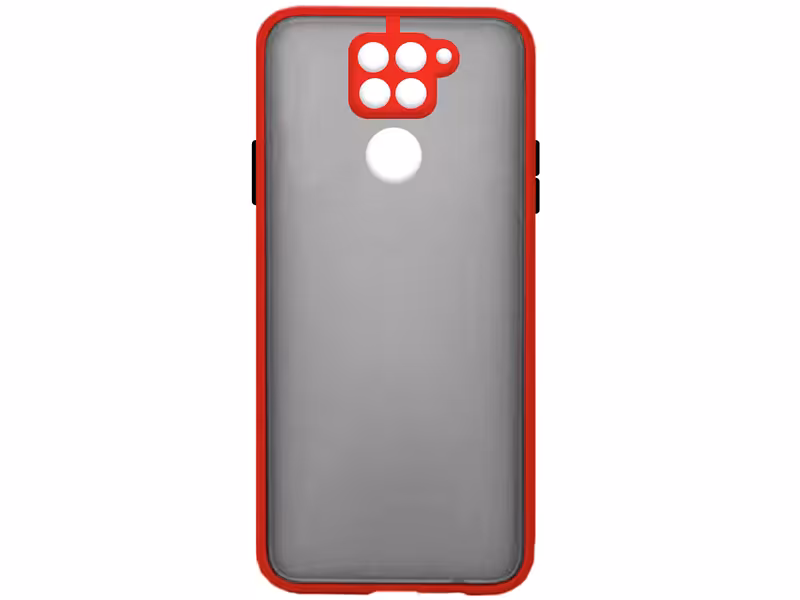 کاور پشت مات دور رنگی مناسب برای گوشی موبایل شیائومی Redmi Note 9/Redmi 10X 4G