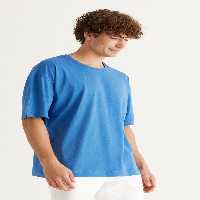 تی شرت آبی مردانه تیشرت یقه گرد نخی آلتین ییلدیز Altinyildiz برند ترکیه AC Co Classics AC&amp;Co / Altınyıldız Classics