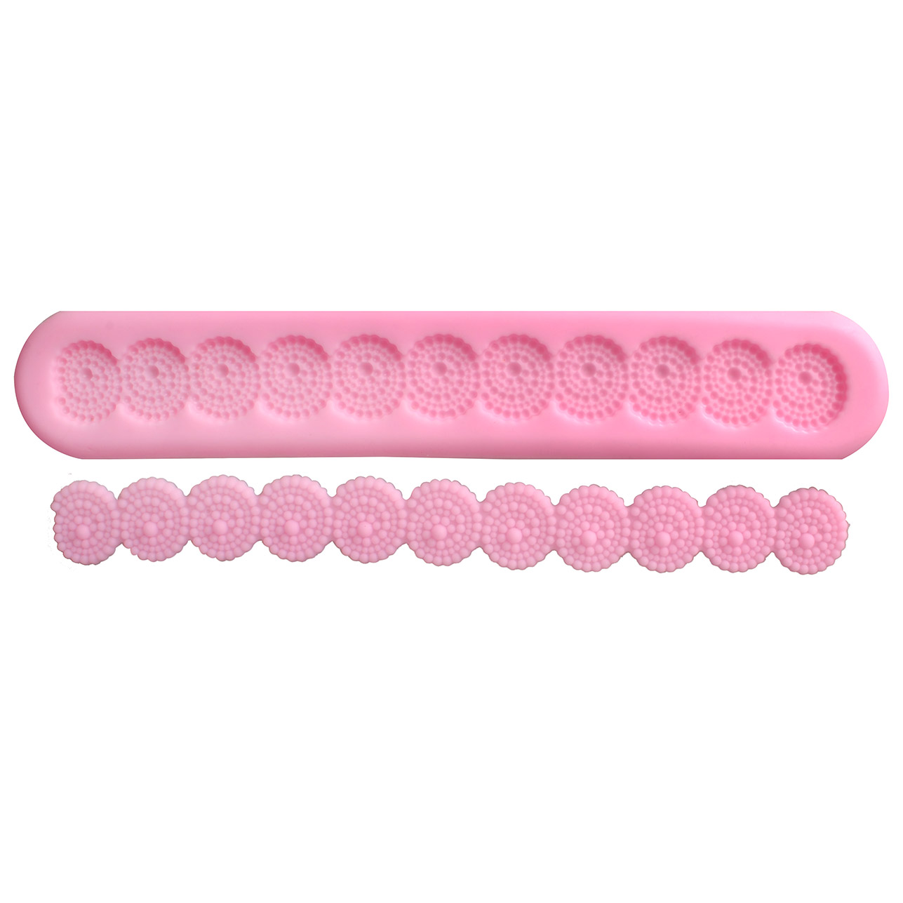 قالب فوندانت طرح گل مدل B-137