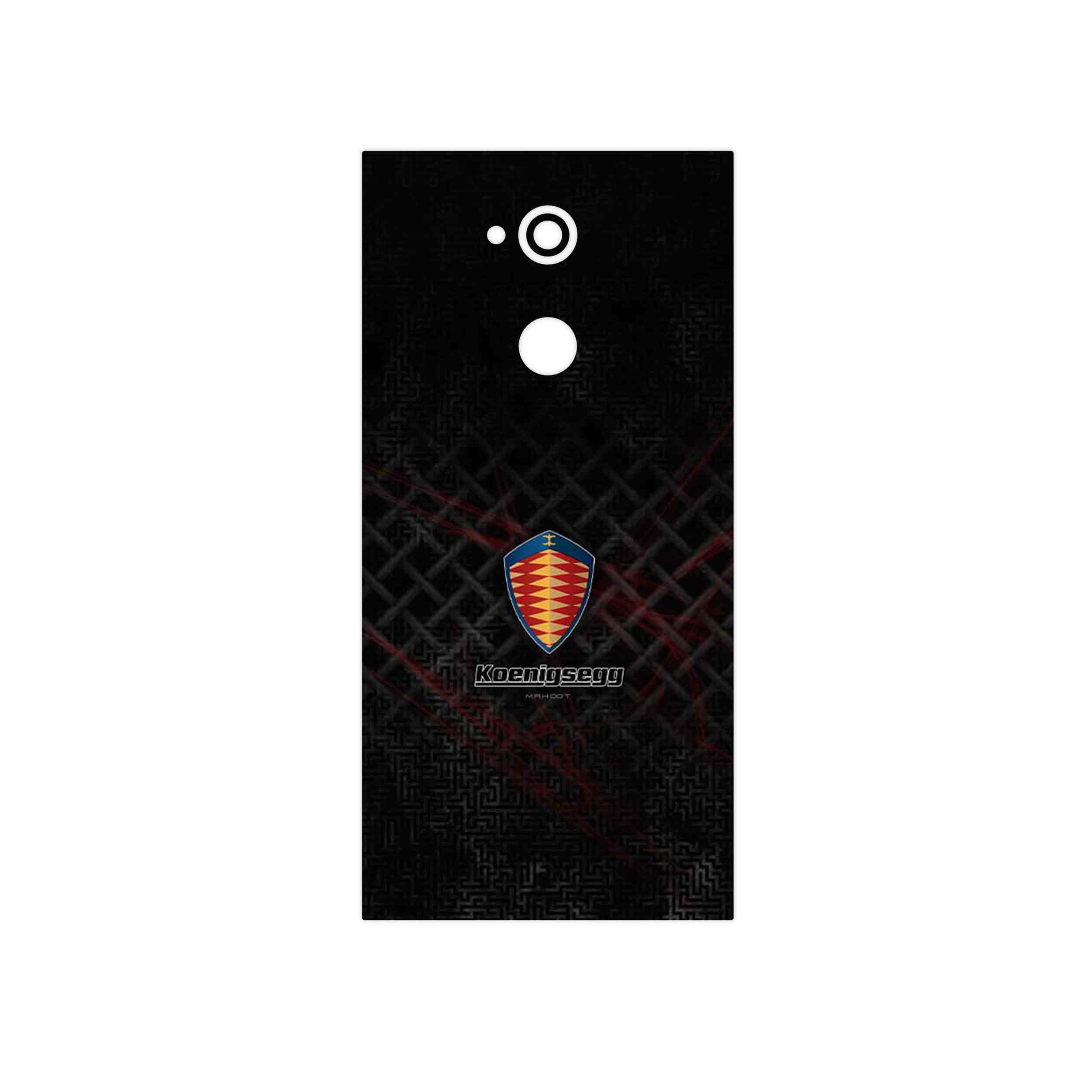 برچسب پوششی ماهوت مدل Koenigsegg Automotive AB مناسب برای گوشی موبایل سونی Xperia XA2 Ultra