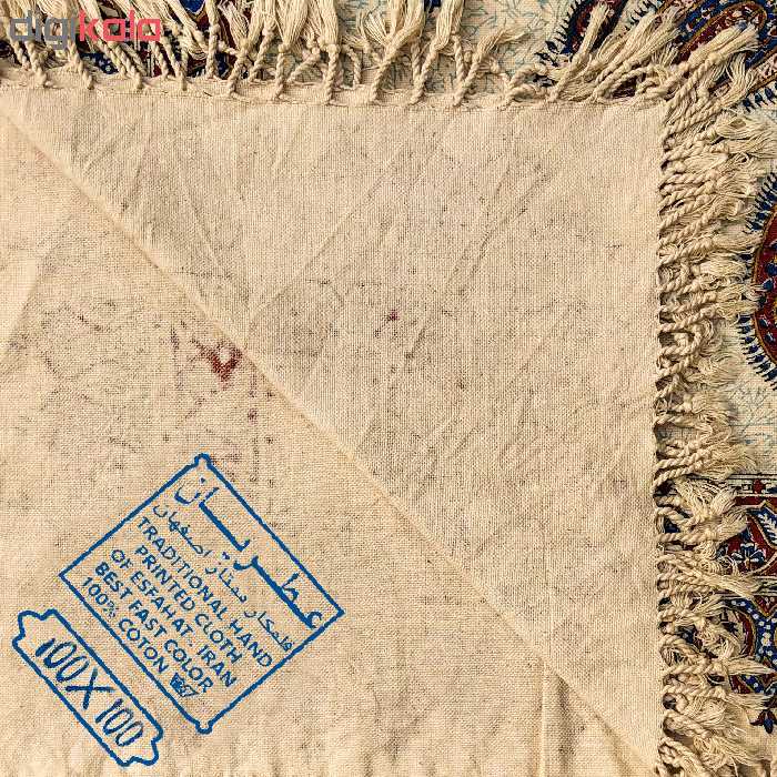 رومیزی قلمکار عطریان طرح بته جقه مدل G254