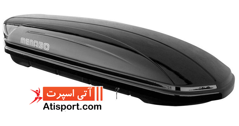 جعبه حمل بار سقفی مشکی Menabo Mania460
