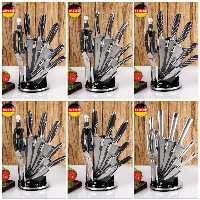 سرویس کارد و ساطور  8 پارچه اشنایدر SCHNEIDER کد 3272 در 6 طرح زیبا