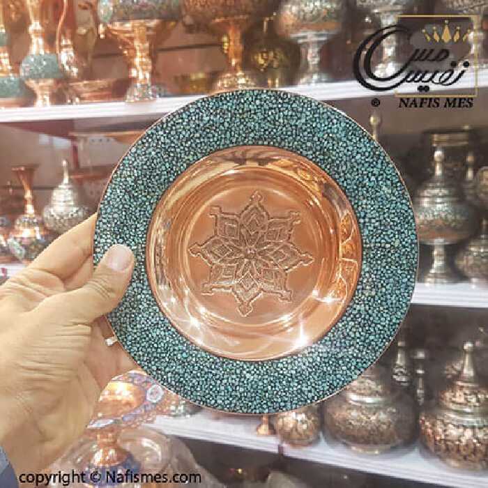 شیرینی خوری فیروزه کوب مسی نفیس