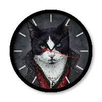 ساعت‌ دیواری راویتا طرح گربه‌ها کد 3310