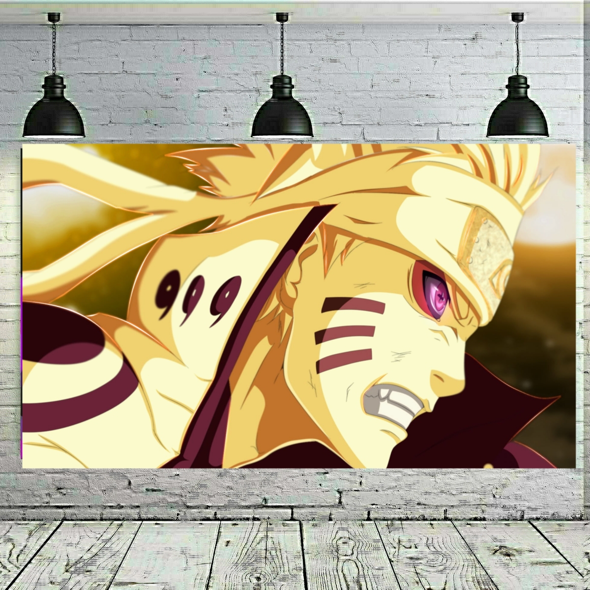 تابلو بوم طرح انیمه نارتو مدل SDB3824