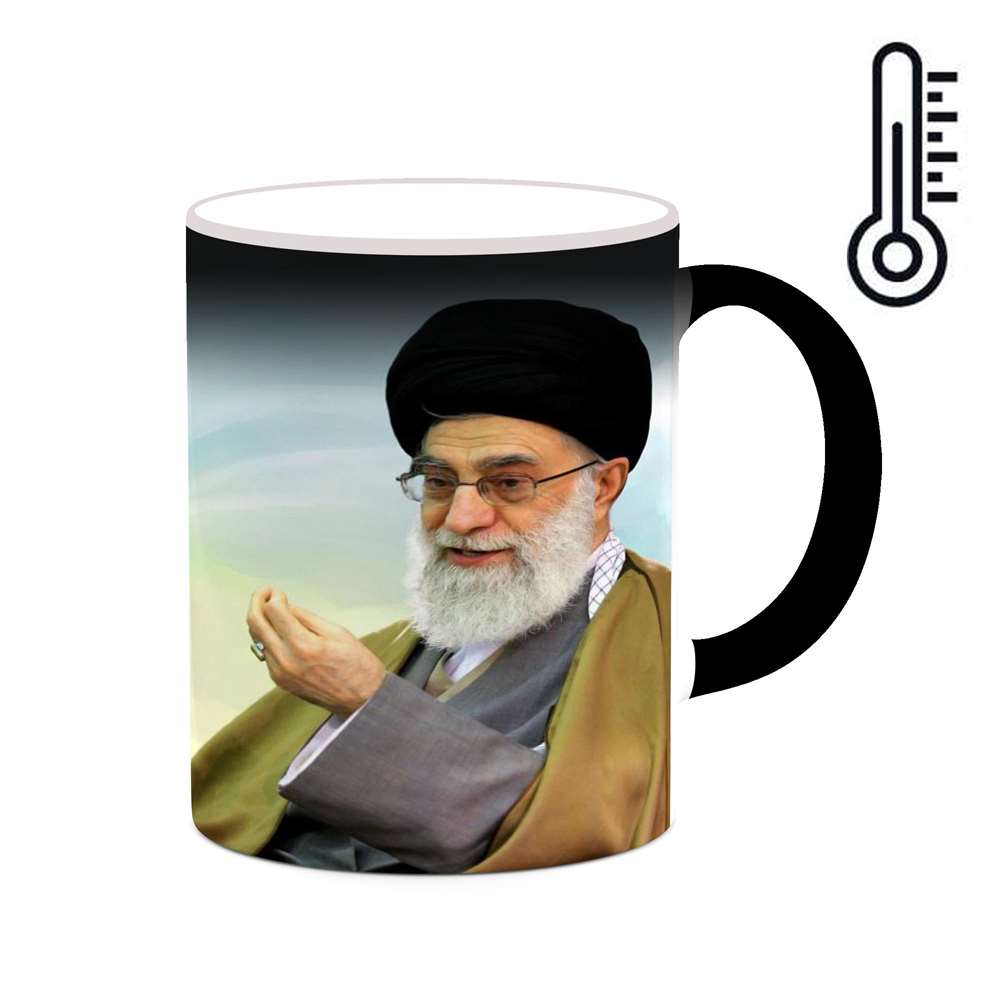 ماگ حرارتی کاکتی طرح مقام معظم رهبری مدل mgh19581