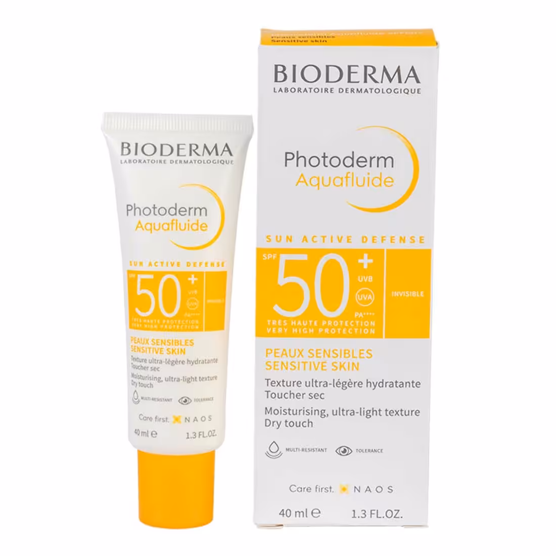 ضد آفتاب فلوئیدی بایودرما حاوی SPF50 حجم 40 میلی لیتر