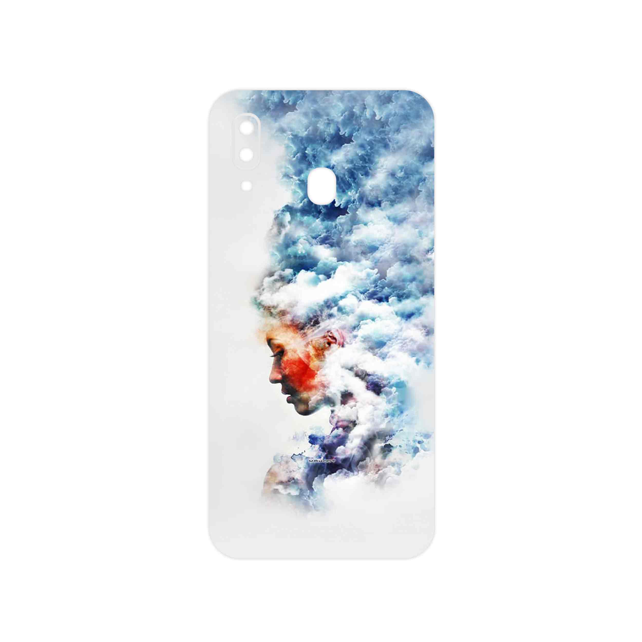 برچسب پوششی ماهوت مدل Women and the Cloud Digital Art مناسب برای گوشی موبایل سامسونگ Galaxy M10s